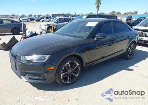 2019 Audi A4 40 Titanium Premium z USA, uszkodzony, nr VIN WAUGMAF43KN016456